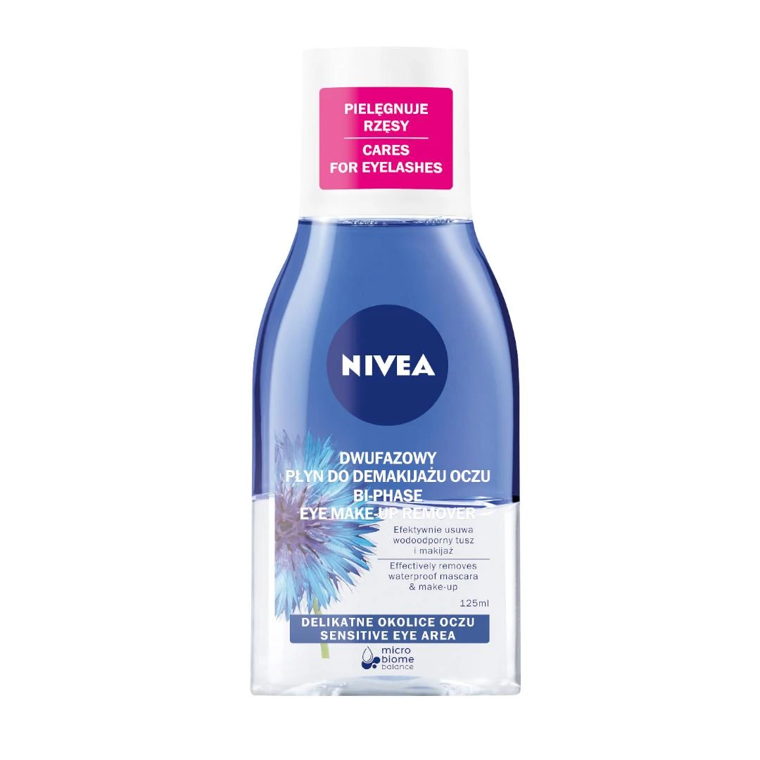 Nivea Dviejų fazių akių makiažo valiklis, 125 ml