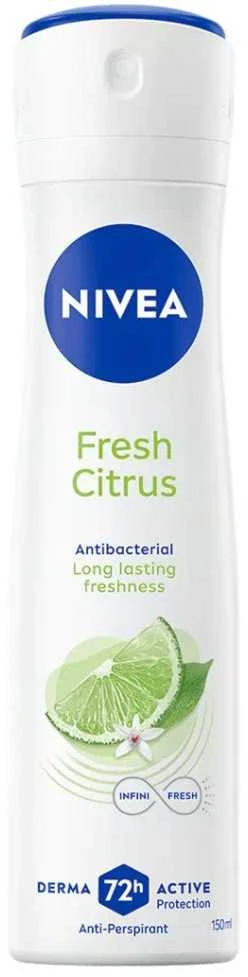Nivea Fresh Citrus dezodorantas su žaliu citrinos piešiniu