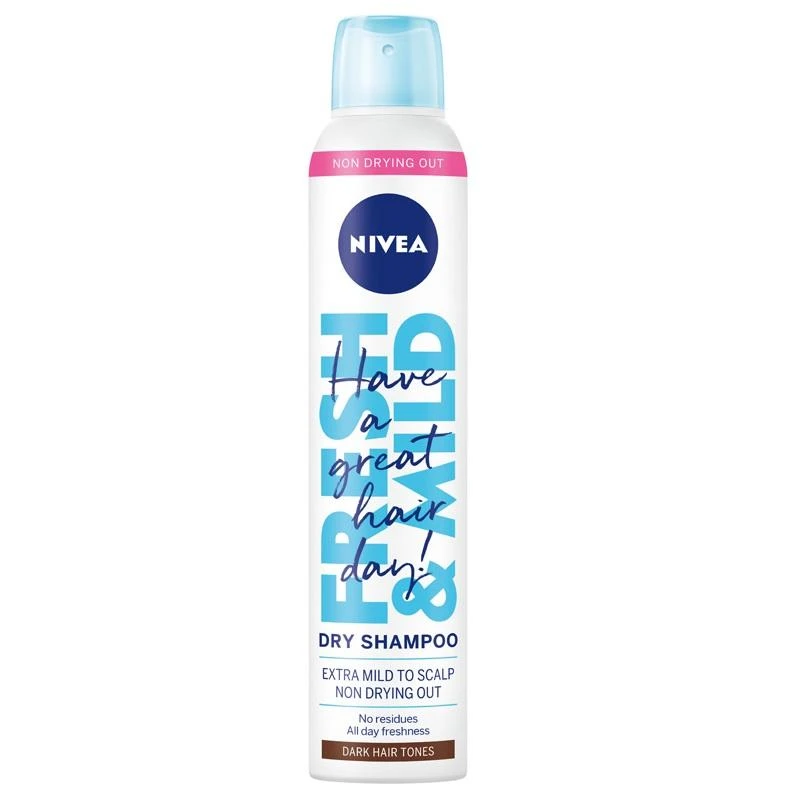 Nivea Fresh & Mild Sausas šampūnas, 200 ml