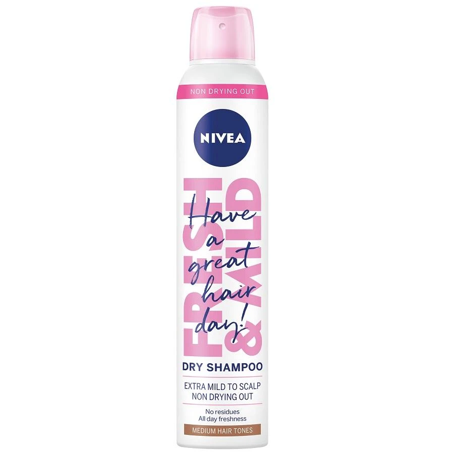 Nivea Fresh & Mild Sausas šampūnas, 200 ml