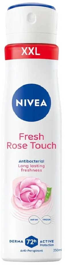 Nivea Fresh Rose Touch 250ml antiperspirantas