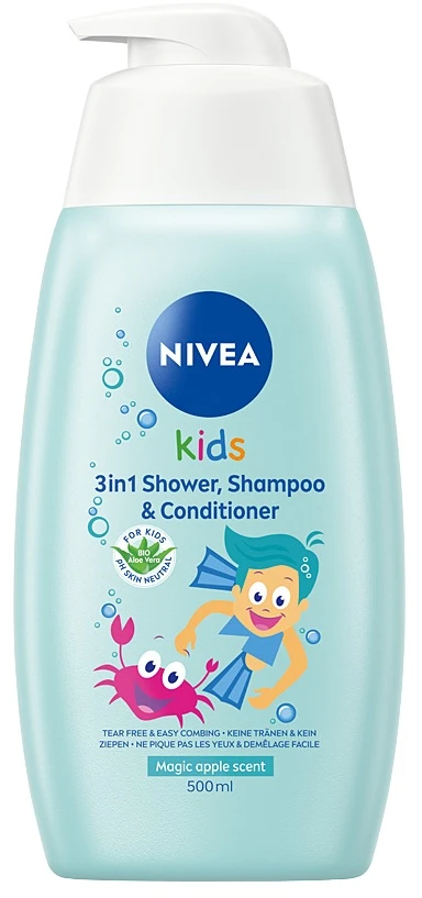 Nivea Żel do mycia ciała 2w1 magiczne jabłko