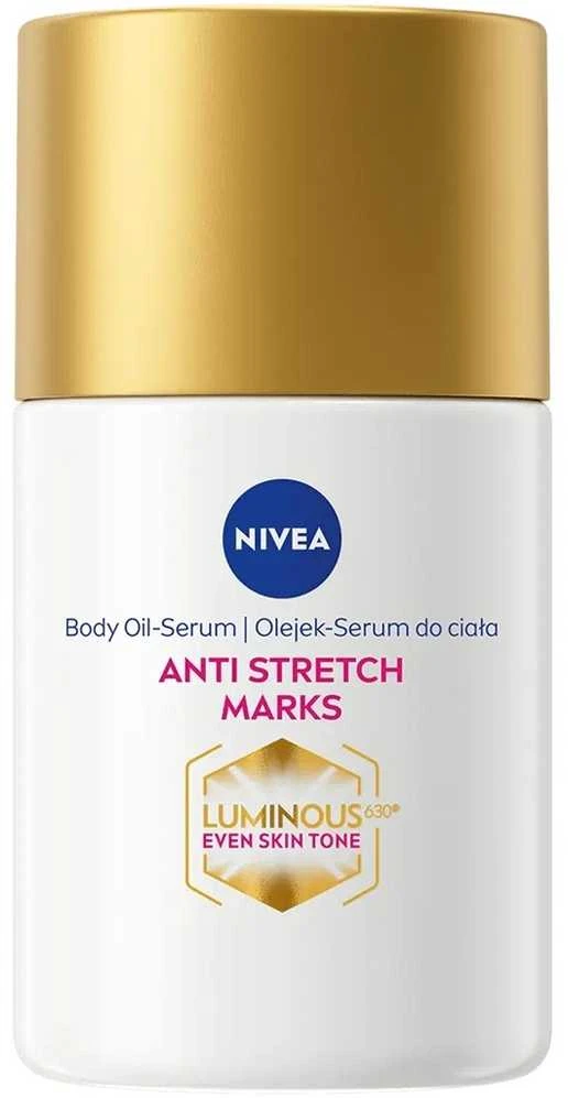 Nivea Luminous 630 kūno aliejus-serumas nuo strijų