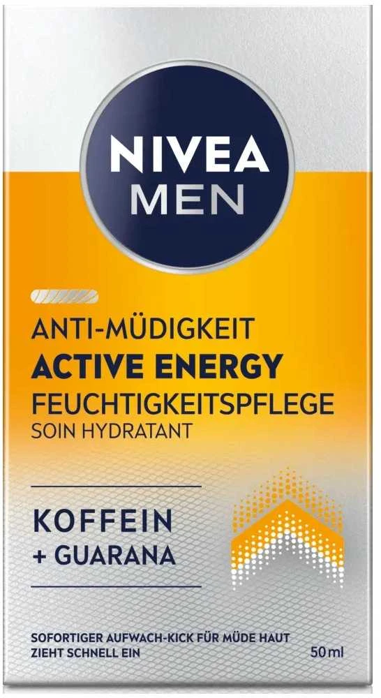 Nivea Men Active Energy Day kreminis, 50 ml