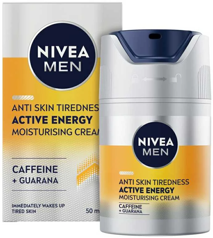 Nivea Men Active Energy Day kreminis, 50 ml
