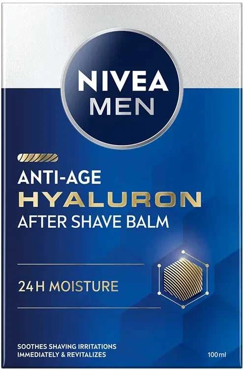 Nivea Vyrams skirtas balzamas po skutimosi su hialurono rūgšties ir raukšlių ekstraktu, 100 ml
