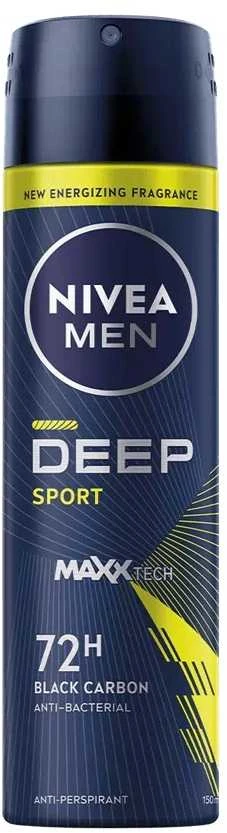 Nivea Men Deep Sport MaxxTech, 150 ml