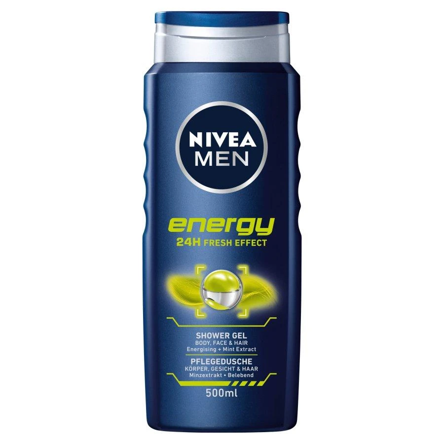 Beiersdorf Nivea Men Dušo Želė Energy 500ml
