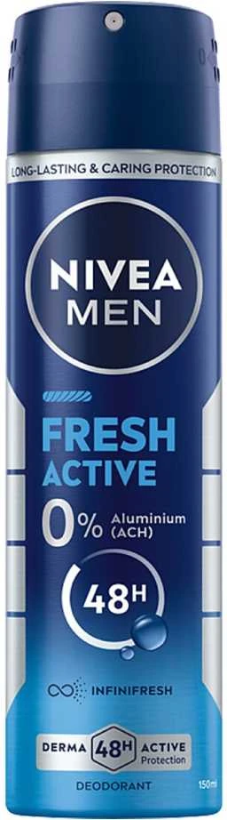Nivea Men Fresh Active 48h Dezodorantas vyrams, 150 ml