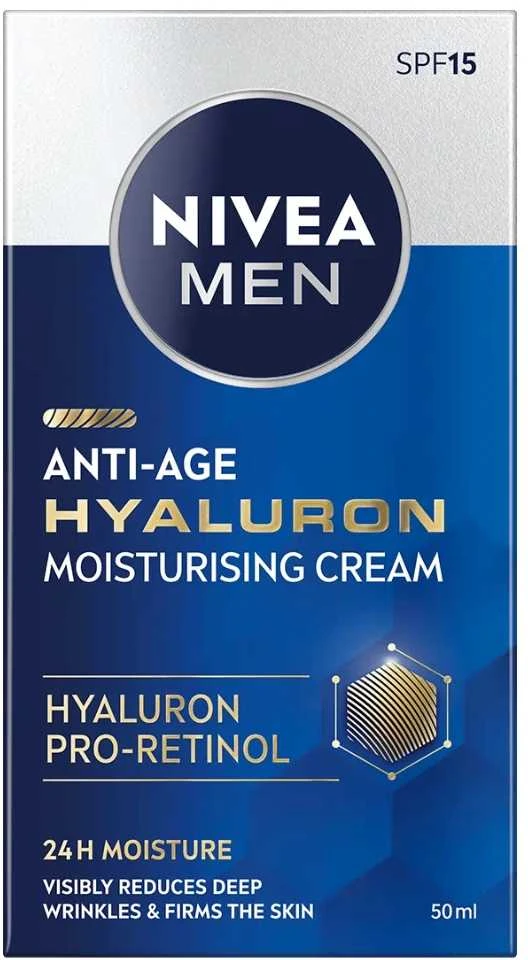 Nivea Men Hyaluron Anti-Age Day Kreminis