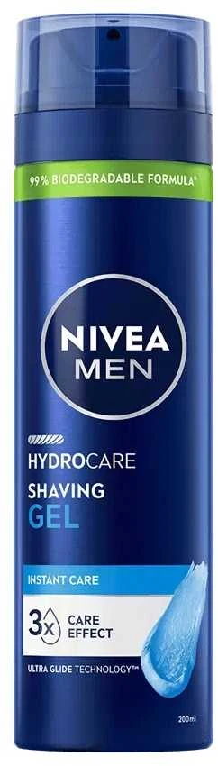 Nivea Men Hydrocare ochronny żel do golenia 200ml