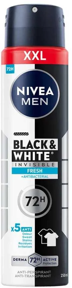 Nivea Men Invisible Fresh purškiamas dezodorantas XXL