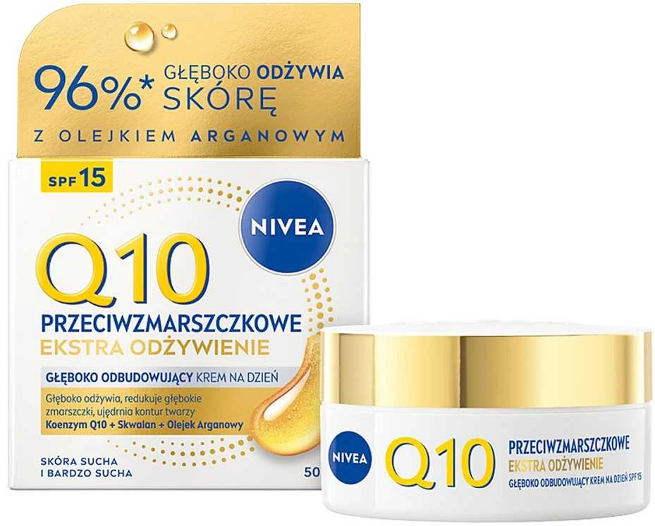 Nivea Veido kremas nuo raukšlių Q10 Power SPF15 50ml