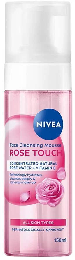 Nivea NIVEA_Rose Touch valomosios veido putos 150 ml