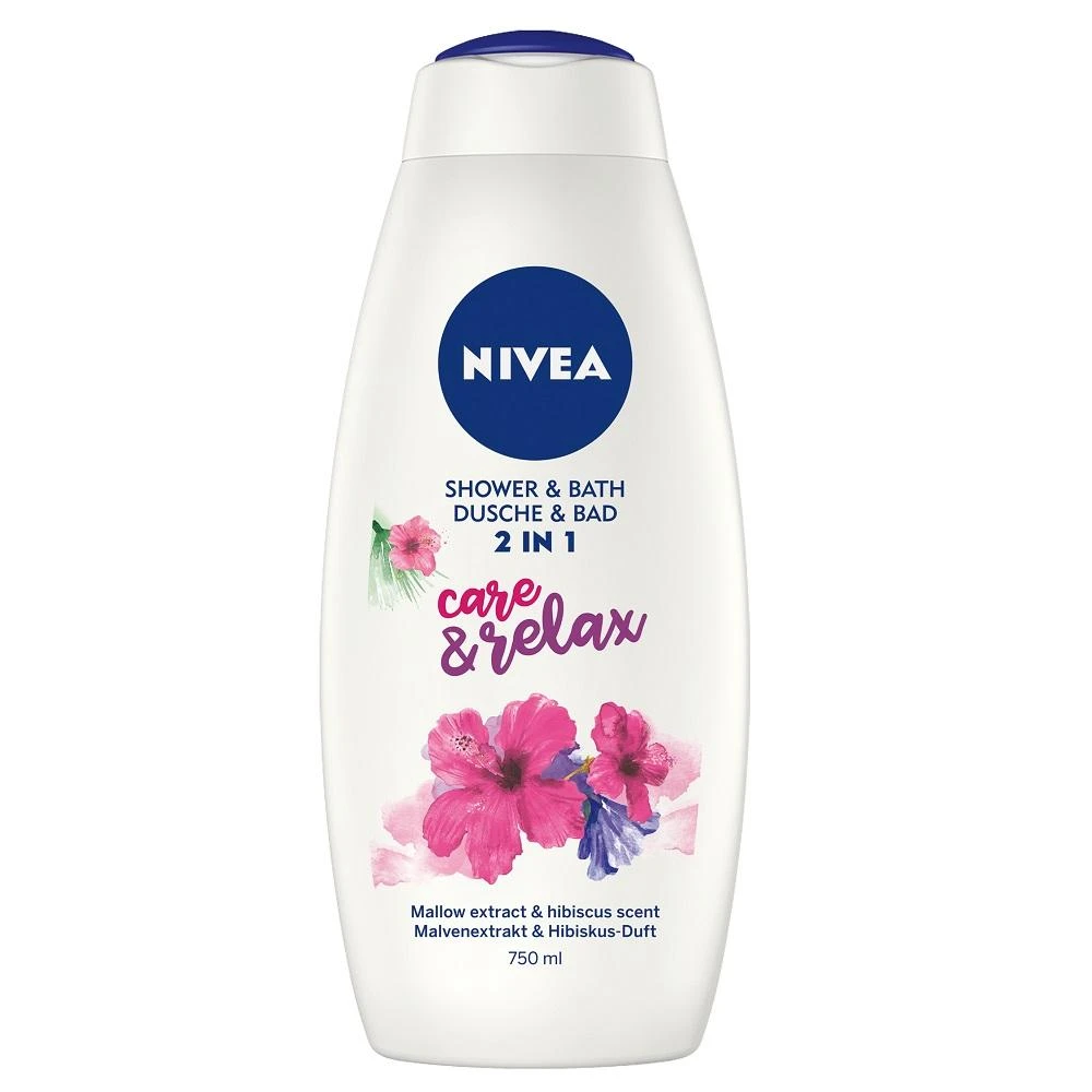 Nivea Care & Relax Dušo želė moterims, 750 ml