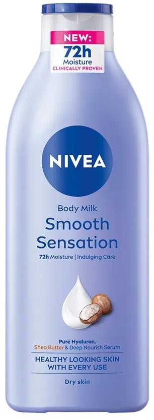 Nivea Smooth Sensation Body Milk Losjonas kūnui
