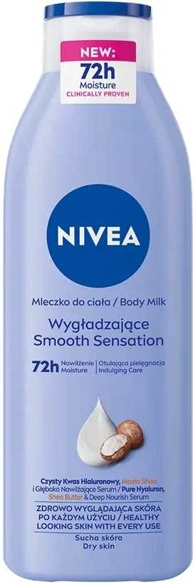 Nivea Kreminis kūno losjonas sausai odai „Smooth Sensation“, 250 ml