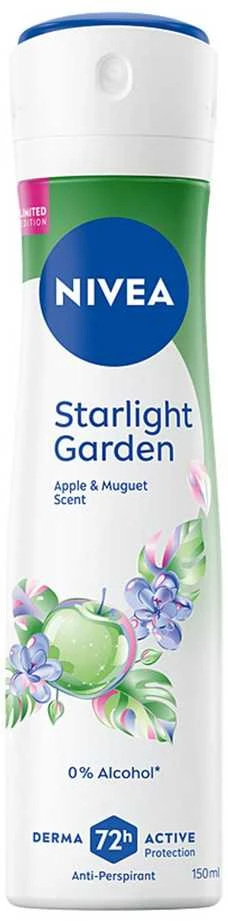 Nivea Starlight Garden antyperspirant spray 150ml