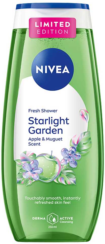Nivea Starlight Garden gaivinamasis dušo želė 250 ml