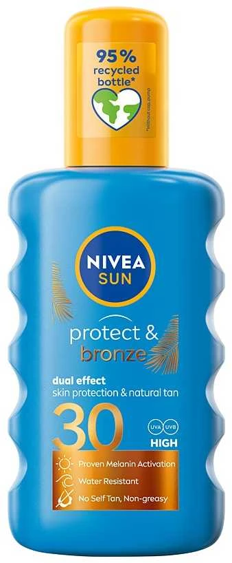 Nivea Protect & Bronze Purškiklis SPF30 200ml