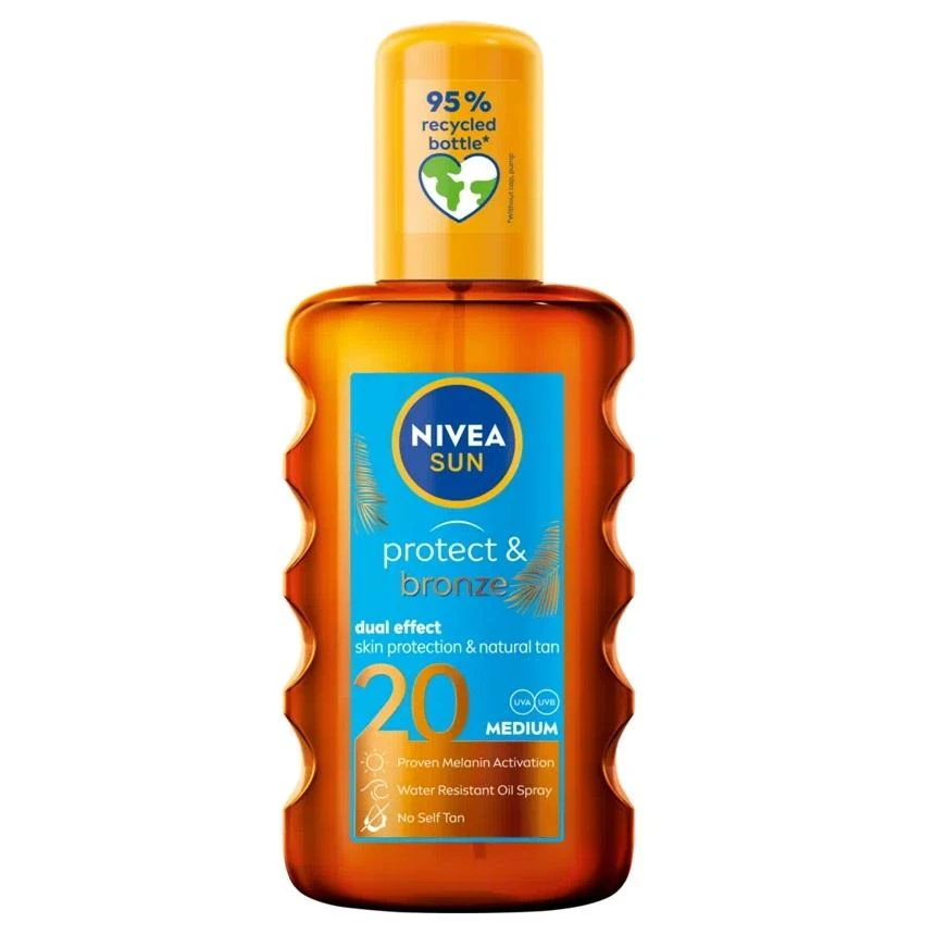 Nivea Sun Protect & Bronze, 200 ml