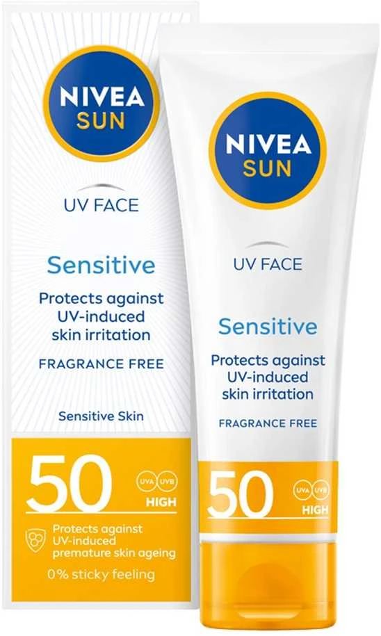Nivea Sun Sensitive, 50 ml