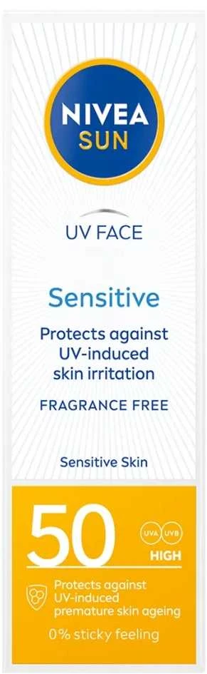 Nivea Sun Sensitive, 50 ml