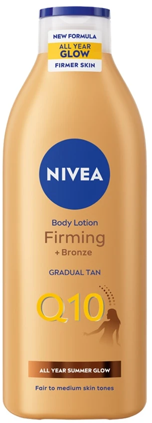 Nivea Q10 Firming + Bronze Losjonas kūnui moterims, 400 ml