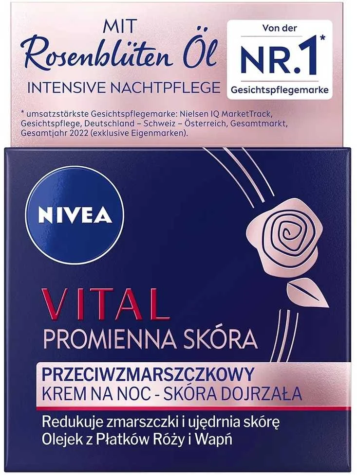 Nivea Vital Promienna Skóra, 50 ml