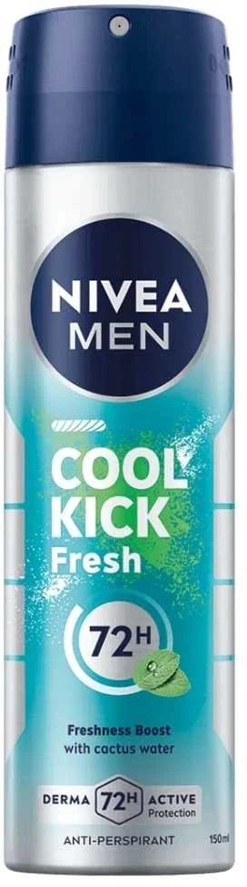 Nivea Men Cool Kick aerozolinis antiperspirantas 150ml