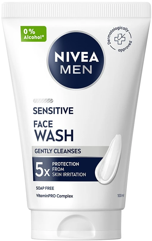 Nivea Vyrams Sensitive veido prausimosi gelis 100ml