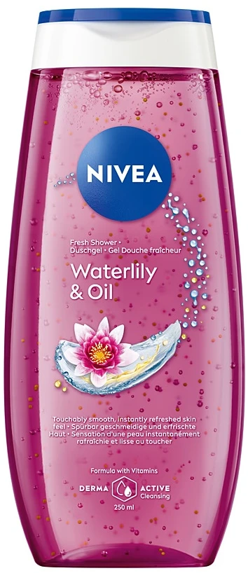 Nivea vandens lelijų ir aliejaus dušo želė 250 ml