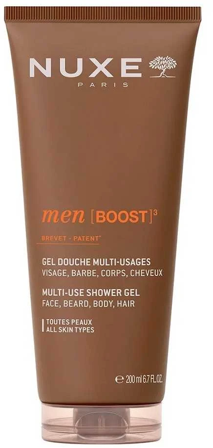 Nuxe Men [BOOST] daugiafunkcinis dušo želė 200ml