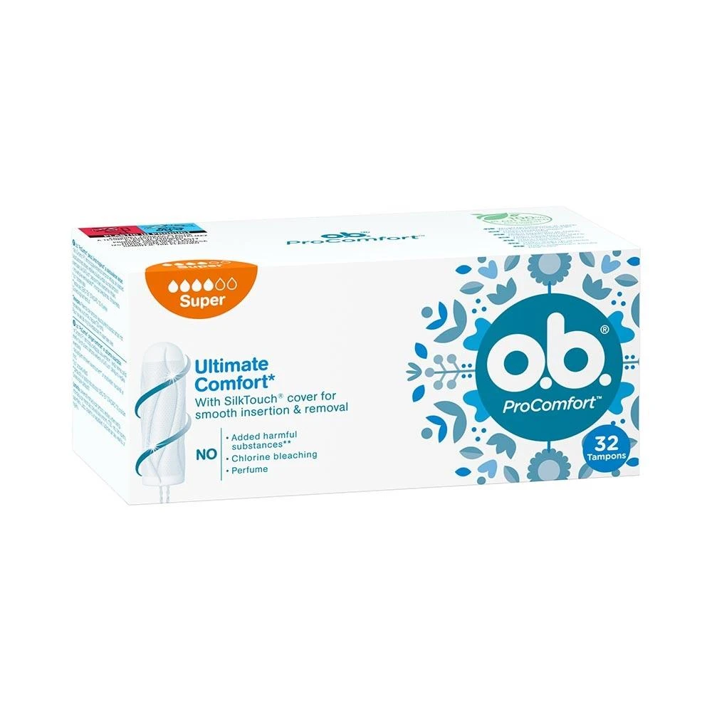 Johnson O.B. ProComfort Super 32 vnt. tamponai