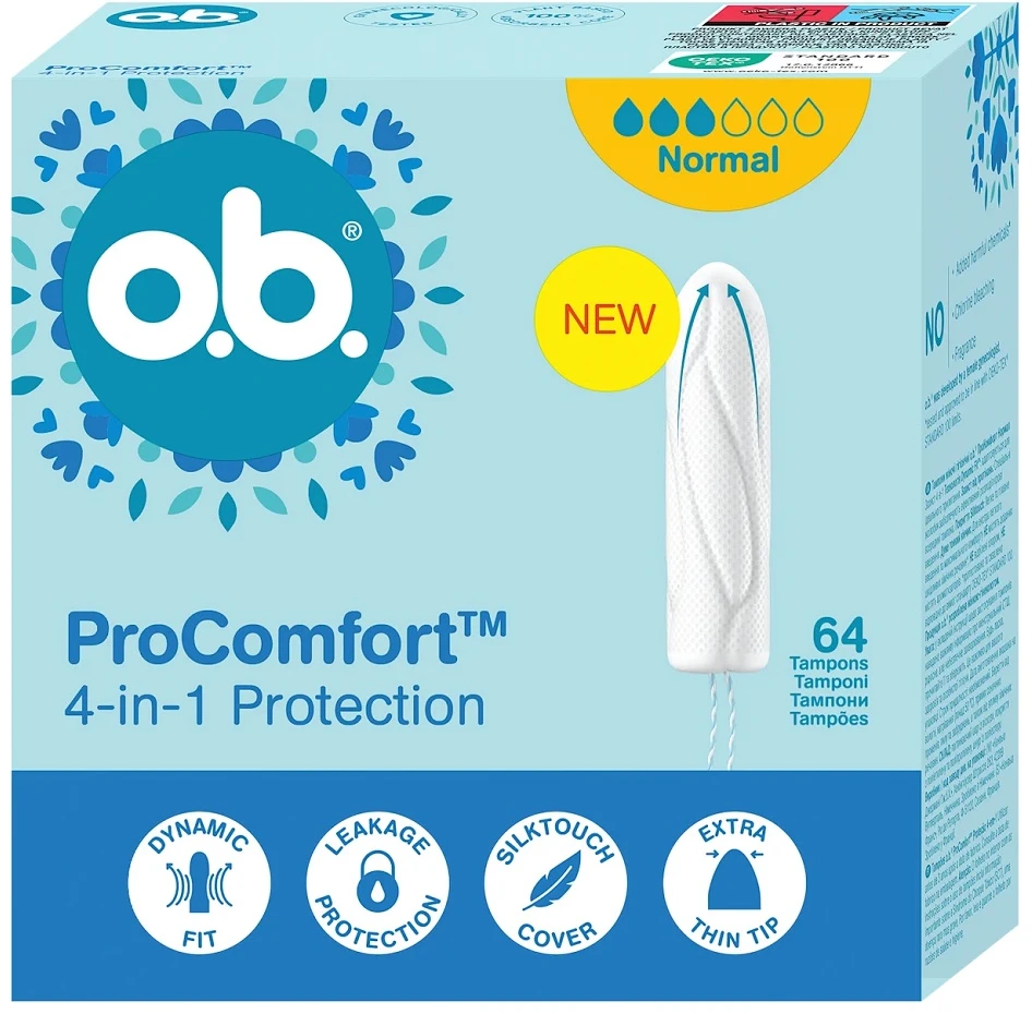 o.b. „ProComfort Normal“ tamponai