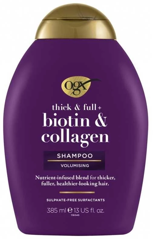 Ogx Biotino ir kolageno šampūnas 385ml