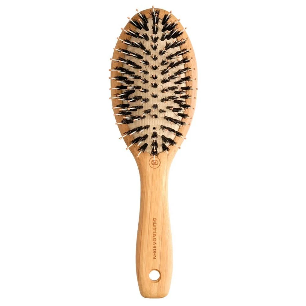 Plaukų šepetys Olivia Garden Bamboo Touch Detangle Combo S