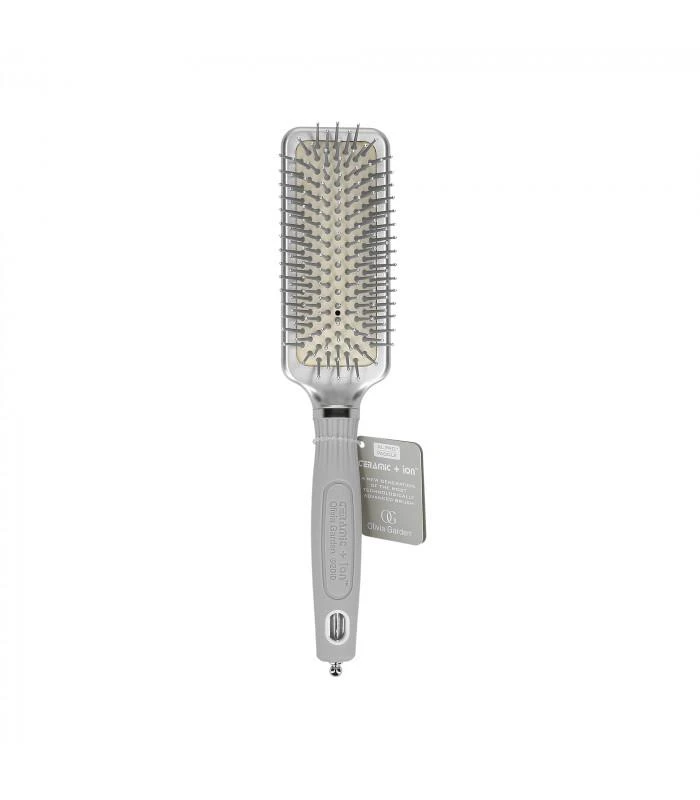 Olivia Garden Ceramic + Ion XL Pro Paddle Small mažas plaukų šepetys