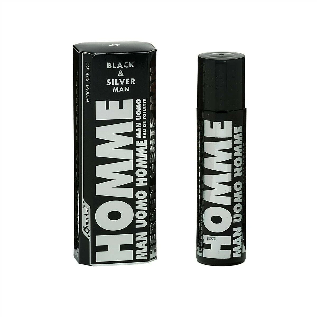 Omerta Juodas & Sidabrinis Man woda toaletowa spray 100ml