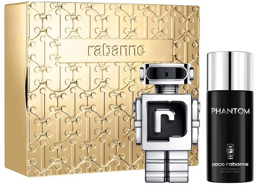 Paco Rabanne Phantom tualetinis vanduo purškiklis, 100 ml rinkinys 2 vnt.