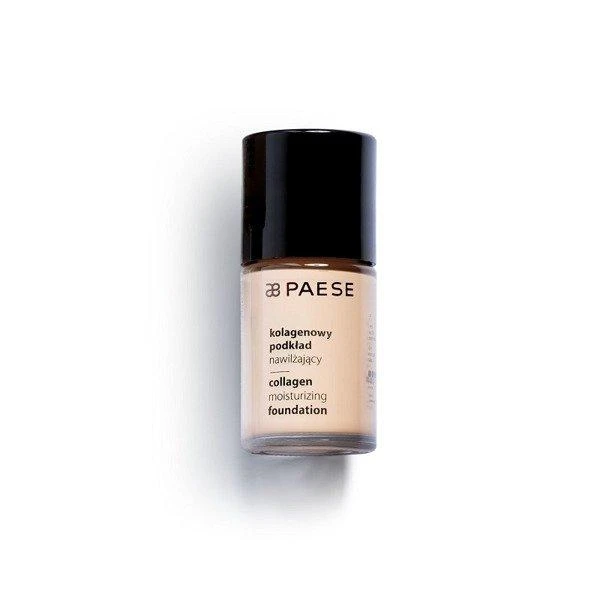 PAESE Kreminė Pudra " Collagen Moisturizing" 30 ml Spalva 301C NUDE