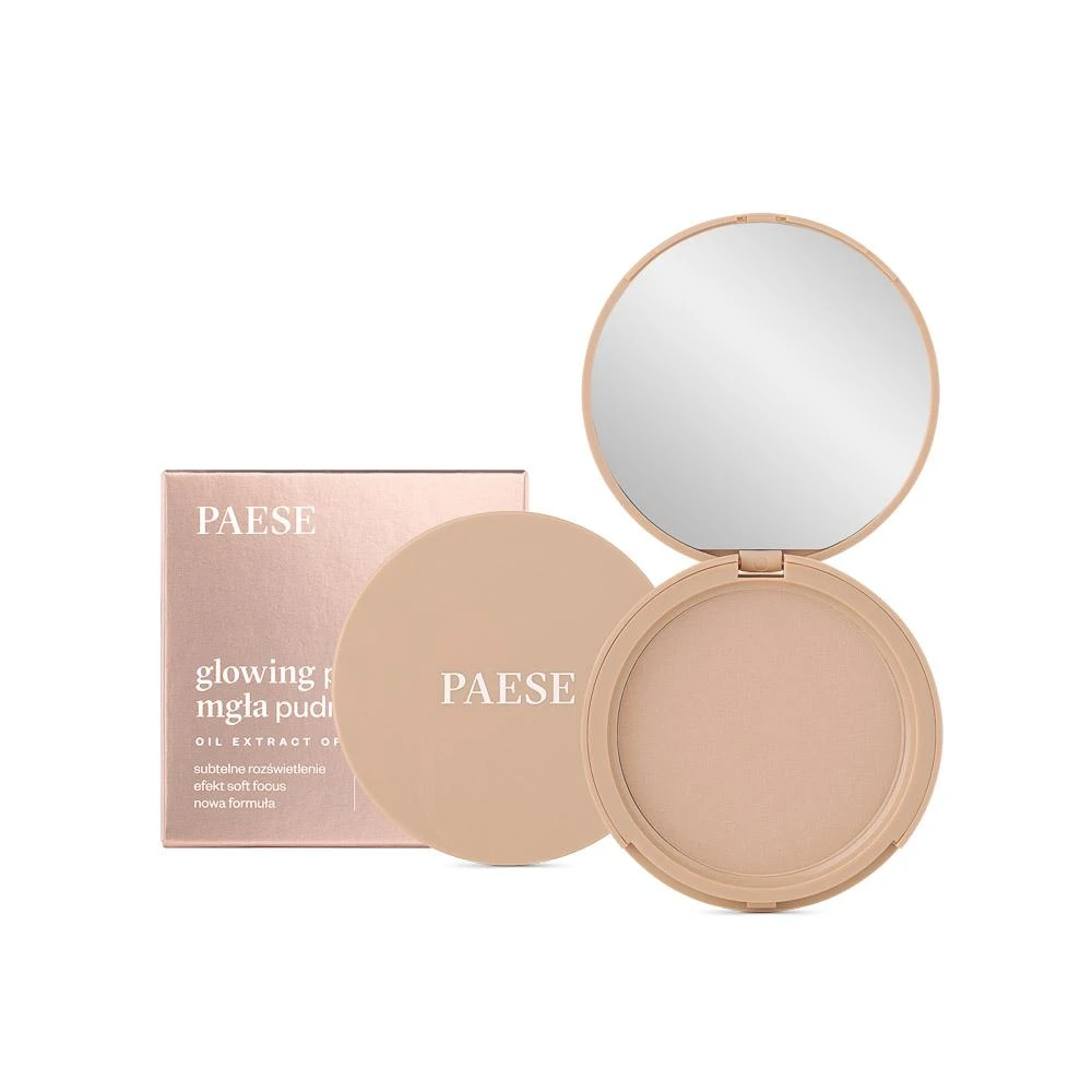 PAESE "Glowing powder" kompaktinė pudra 9g Spalva 12