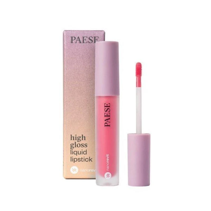 PAESE "Nanorevit" Lūpų Blizgis "High Gloss" 4,5ml, Spalva 55