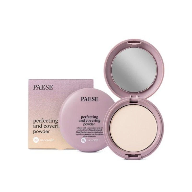 PAESE "Nanorevit" Pudra "Tobulinimas ir padengimas" 9g Spalva 01N