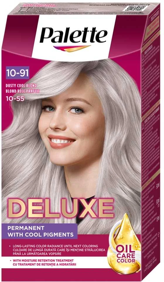 Palette Deluxe plaukų dažai 10-91 Dusty Cool Blond
