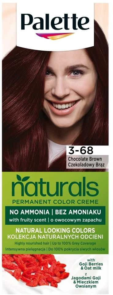 Palette Naturals 3-68 plaukų dažai