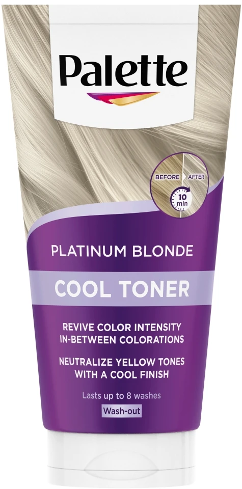 Palette Toneris Platinum Blone plaukams, 150 ml