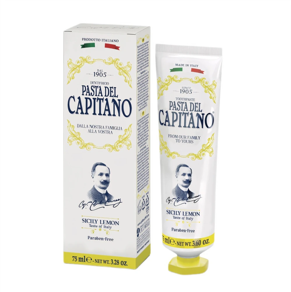 Pasta del Capitano 1905 Dantų pasta Pasta Del Capitano Sicilian Lemon, 75ml