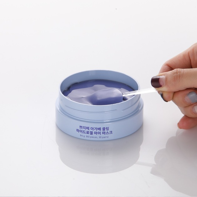 Petitfee Agave Cooling Hydrogel Eye Mask paakių pagalvėlės, 60 vnt