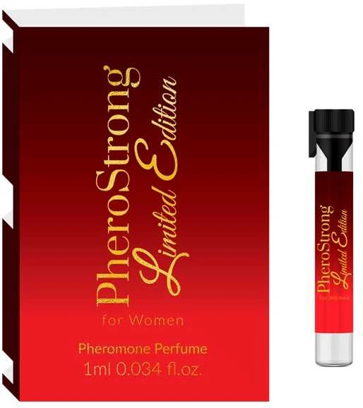 PHEROMONE PheroStrong riboto leidimo moterų kvepalai su feromonais 1ml